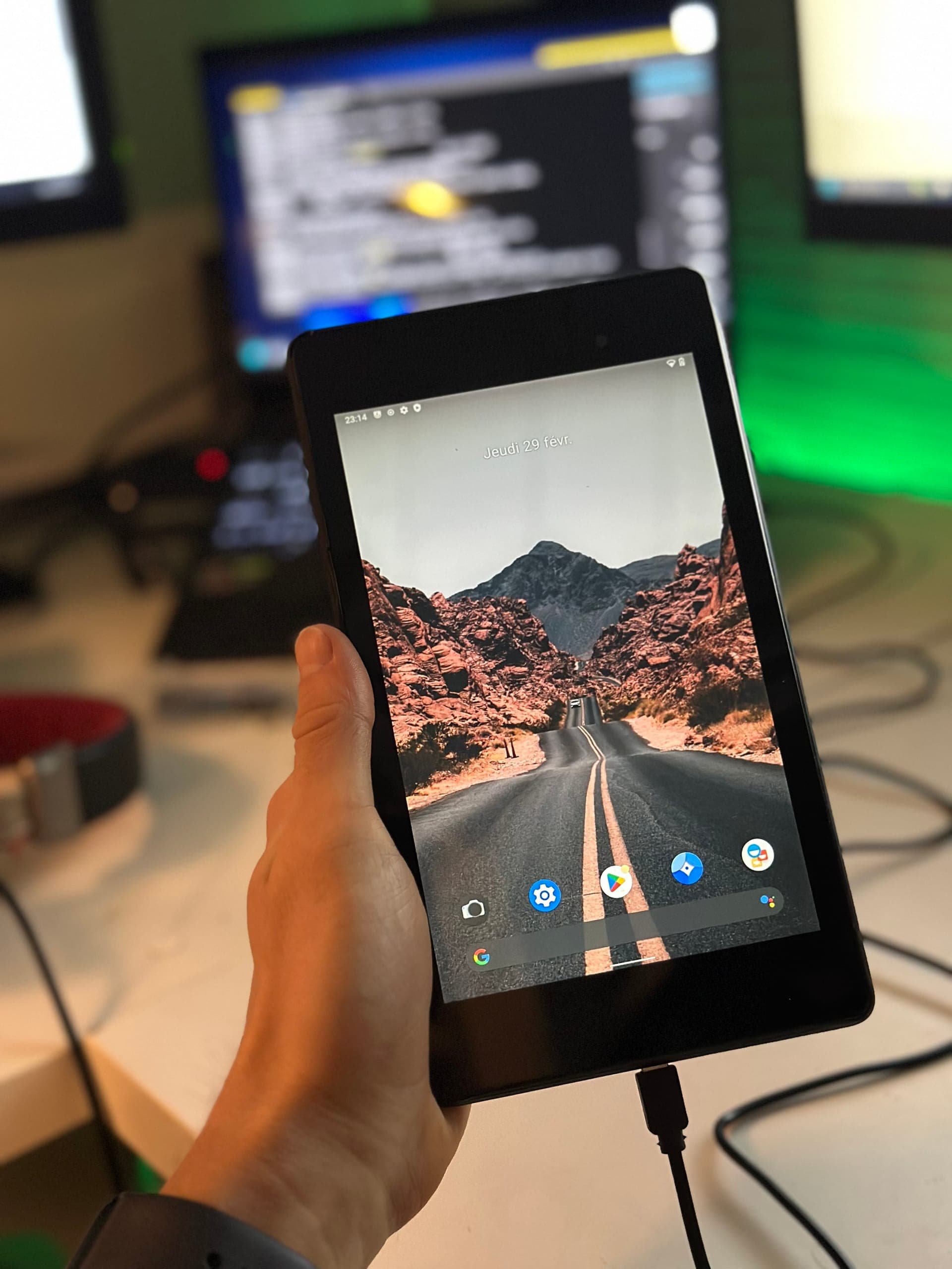 Tablette Lenovo réparée